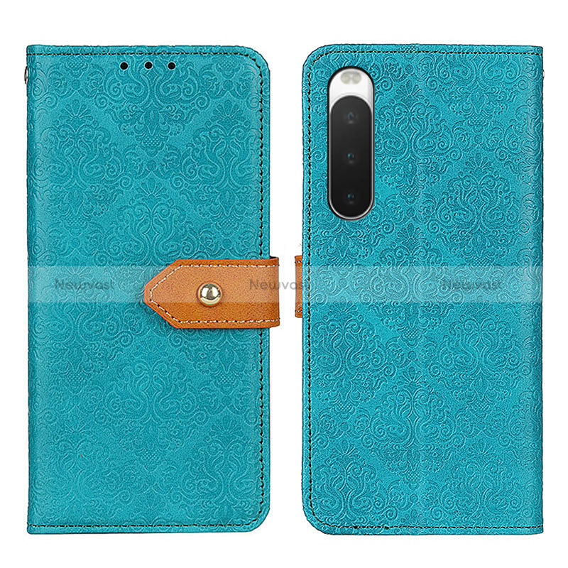 Leather Case Stands Flip Cover Holder K05Z for Sony Xperia 10 IV SOG07
