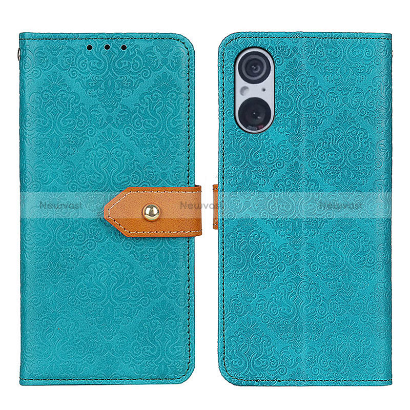 Leather Case Stands Flip Cover Holder K05Z for Sony Xperia 5 V