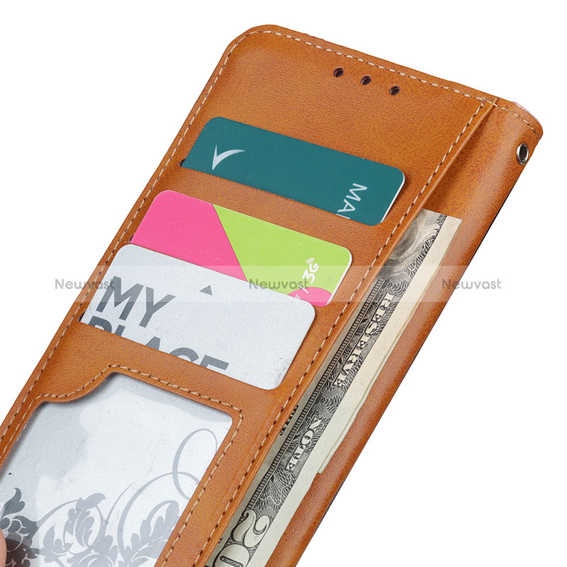 Leather Case Stands Flip Cover Holder K05Z for Vivo Y55s 5G