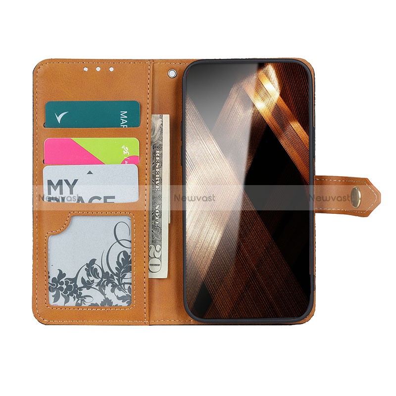 Leather Case Stands Flip Cover Holder K05Z for Xiaomi Redmi 11 Prime 4G