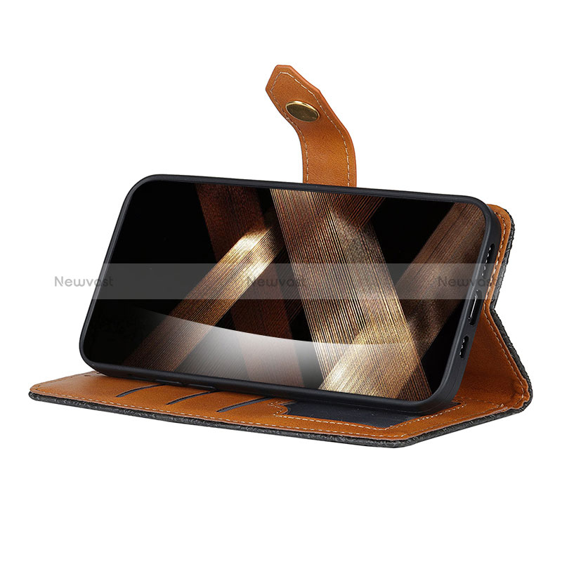 Leather Case Stands Flip Cover Holder K05Z for Xiaomi Redmi 13C