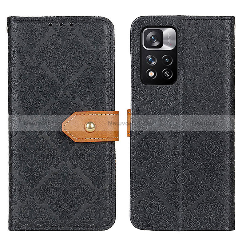 Leather Case Stands Flip Cover Holder K05Z for Xiaomi Redmi Note 11 Pro+ Plus 5G