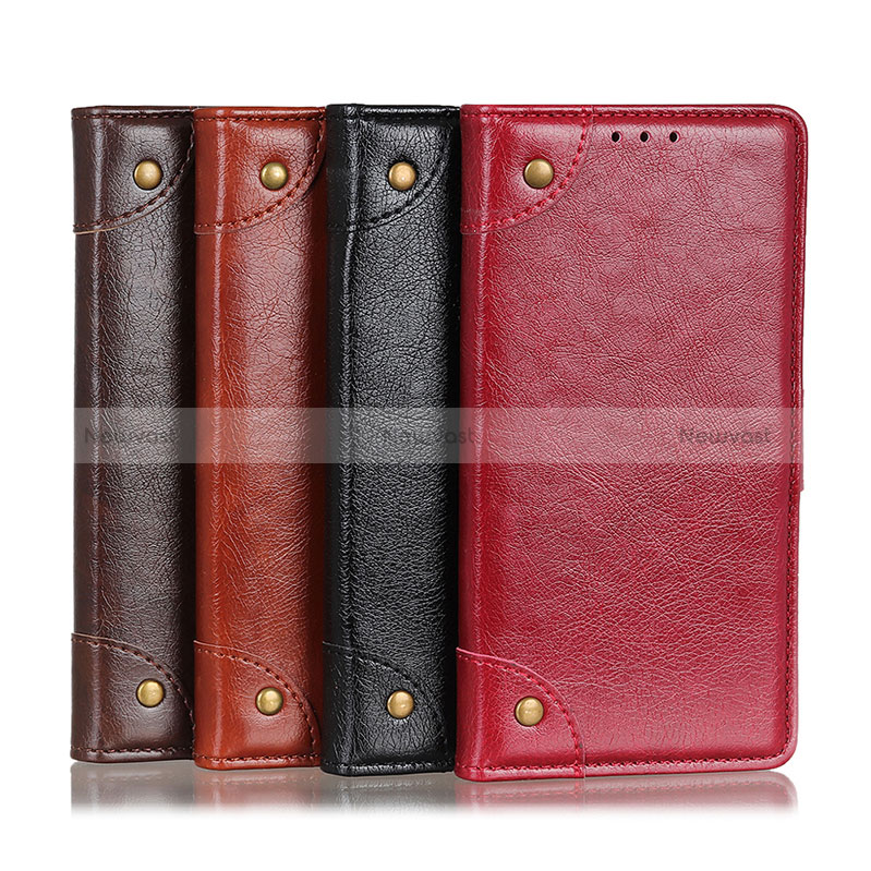 Leather Case Stands Flip Cover Holder K06Z for Huawei Honor 50 Lite