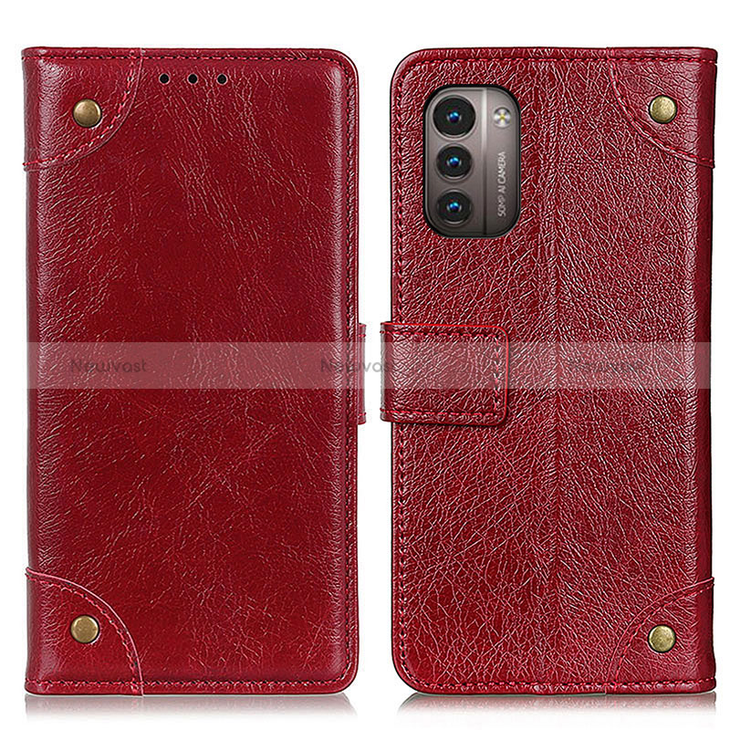 Leather Case Stands Flip Cover Holder K06Z for Nokia G21