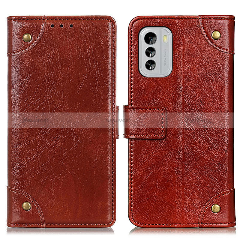 Leather Case Stands Flip Cover Holder K06Z for Nokia G60 5G