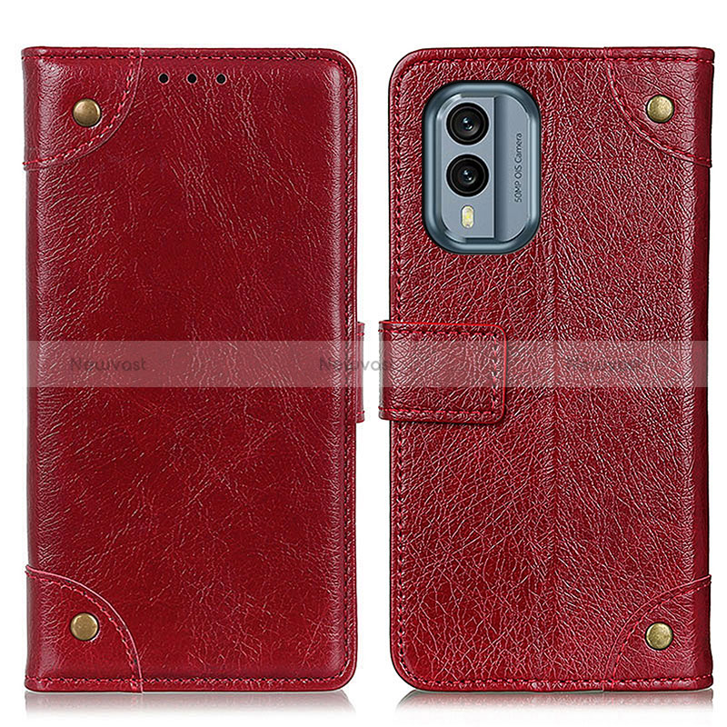 Leather Case Stands Flip Cover Holder K06Z for Nokia X30 5G