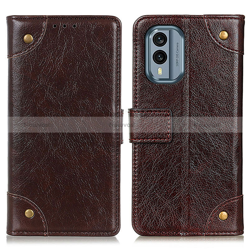 Leather Case Stands Flip Cover Holder K06Z for Nokia X30 5G