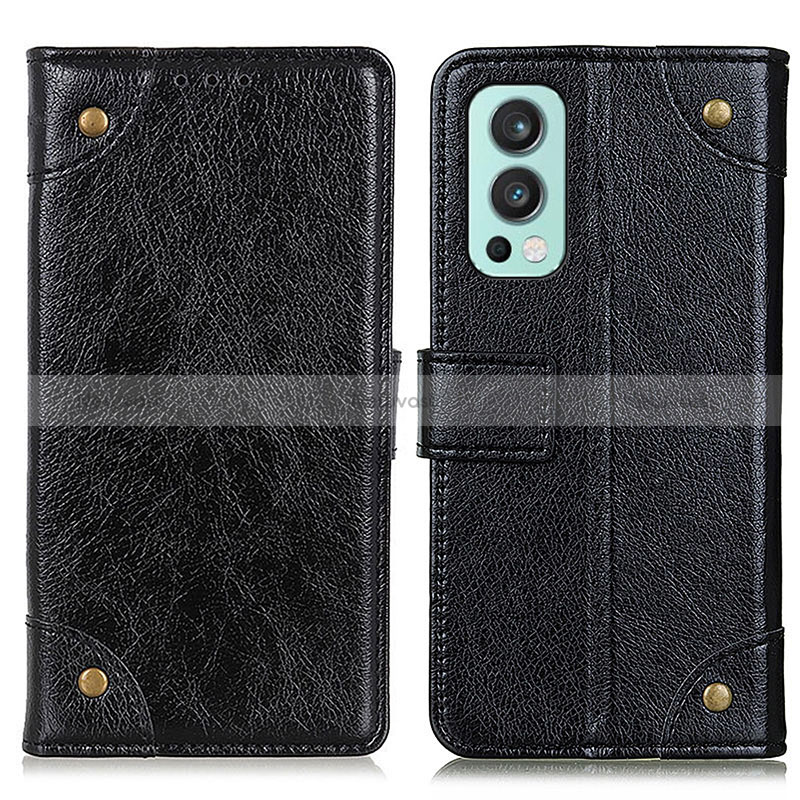 Leather Case Stands Flip Cover Holder K06Z for OnePlus Nord 2 5G