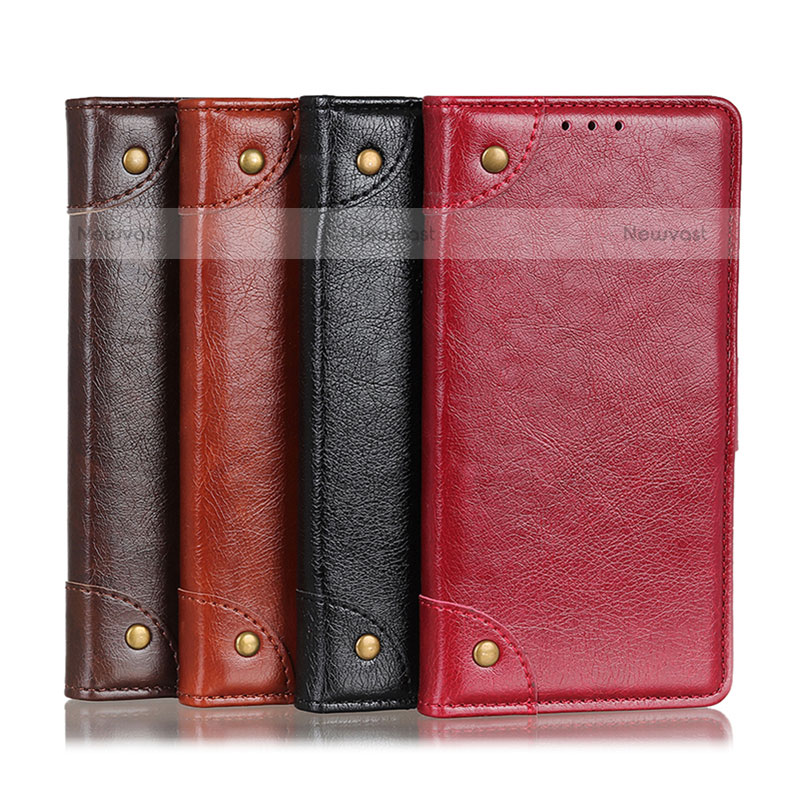 Leather Case Stands Flip Cover Holder K06Z for OnePlus Nord N200 5G