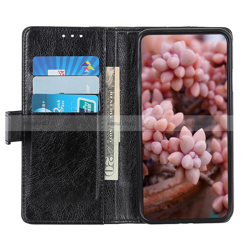 Leather Case Stands Flip Cover Holder K06Z for Oppo A16