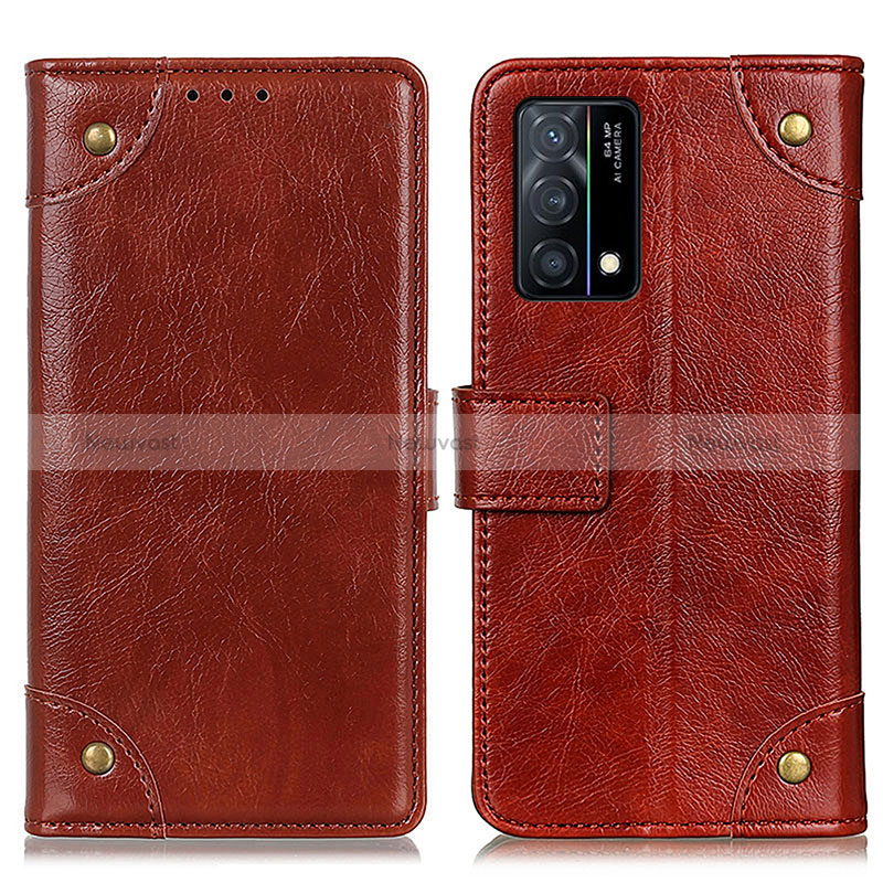 Leather Case Stands Flip Cover Holder K06Z for Oppo K9 5G