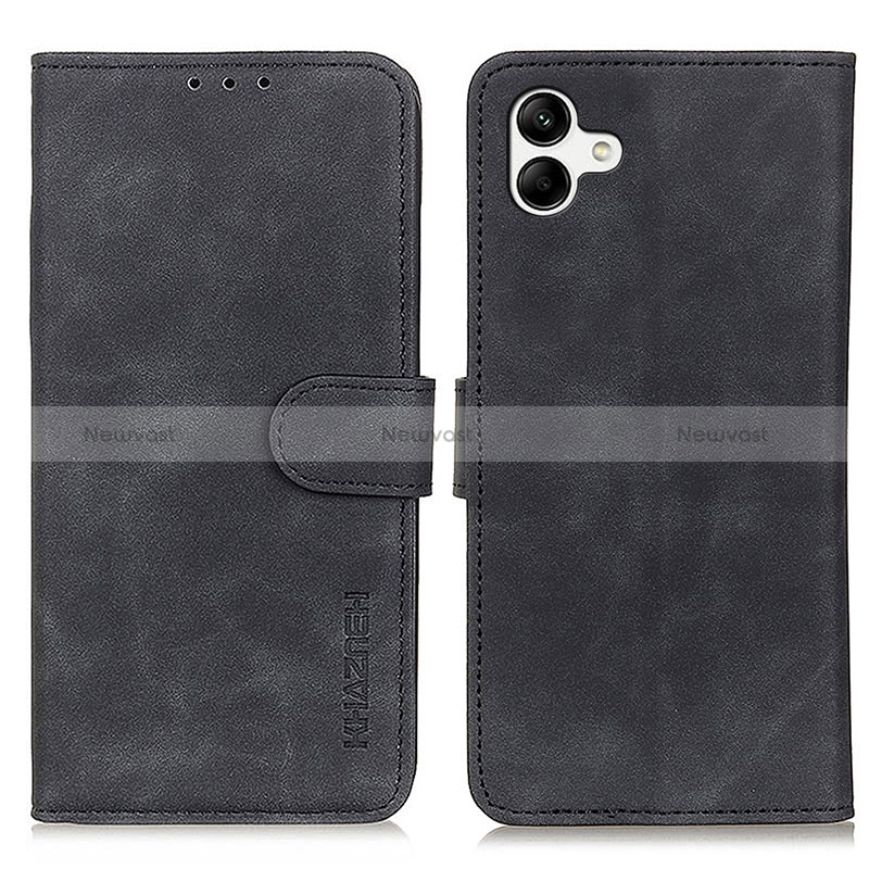 Leather Case Stands Flip Cover Holder K06Z for Samsung Galaxy A04 4G