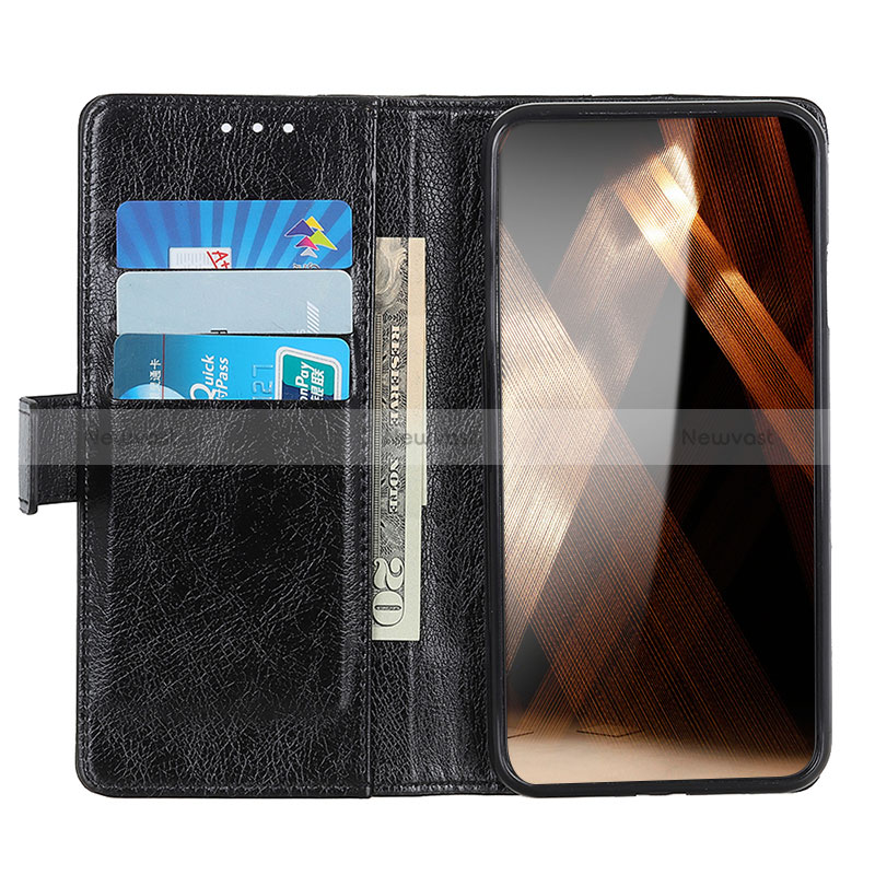 Leather Case Stands Flip Cover Holder K06Z for Samsung Galaxy A23 4G