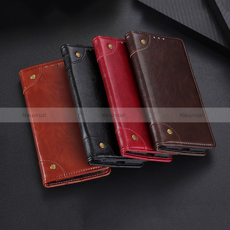 Leather Case Stands Flip Cover Holder K06Z for Samsung Galaxy M23 5G