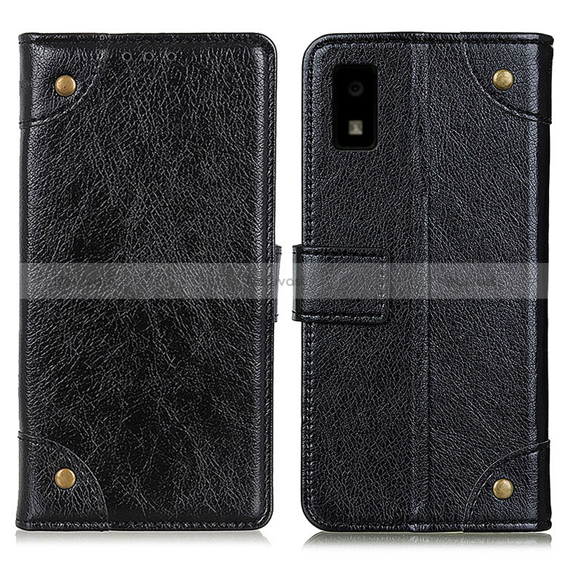 Leather Case Stands Flip Cover Holder K06Z for Sharp Aquos wish