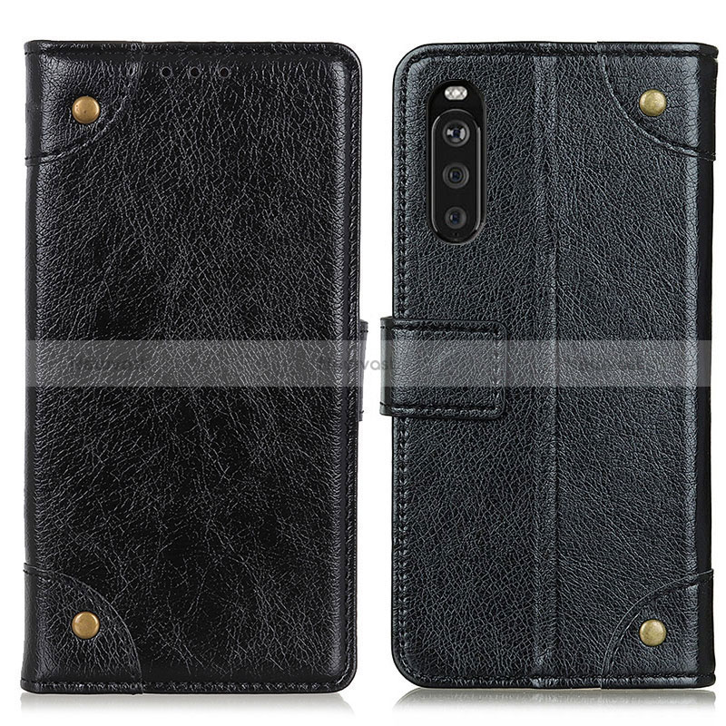 Leather Case Stands Flip Cover Holder K06Z for Sony Xperia 10 III SOG04