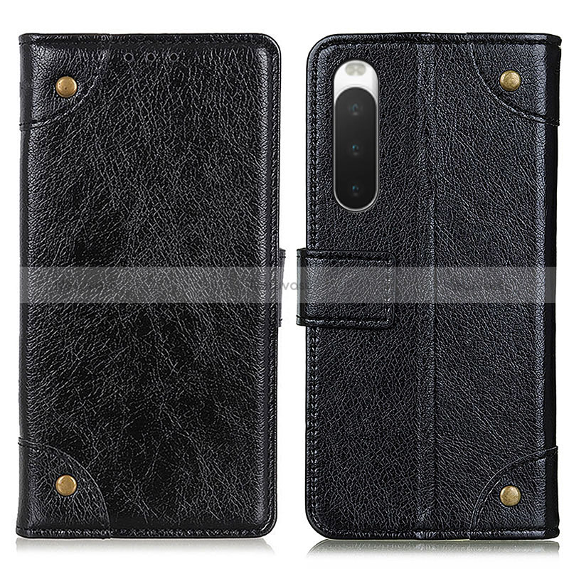 Leather Case Stands Flip Cover Holder K06Z for Sony Xperia 10 V