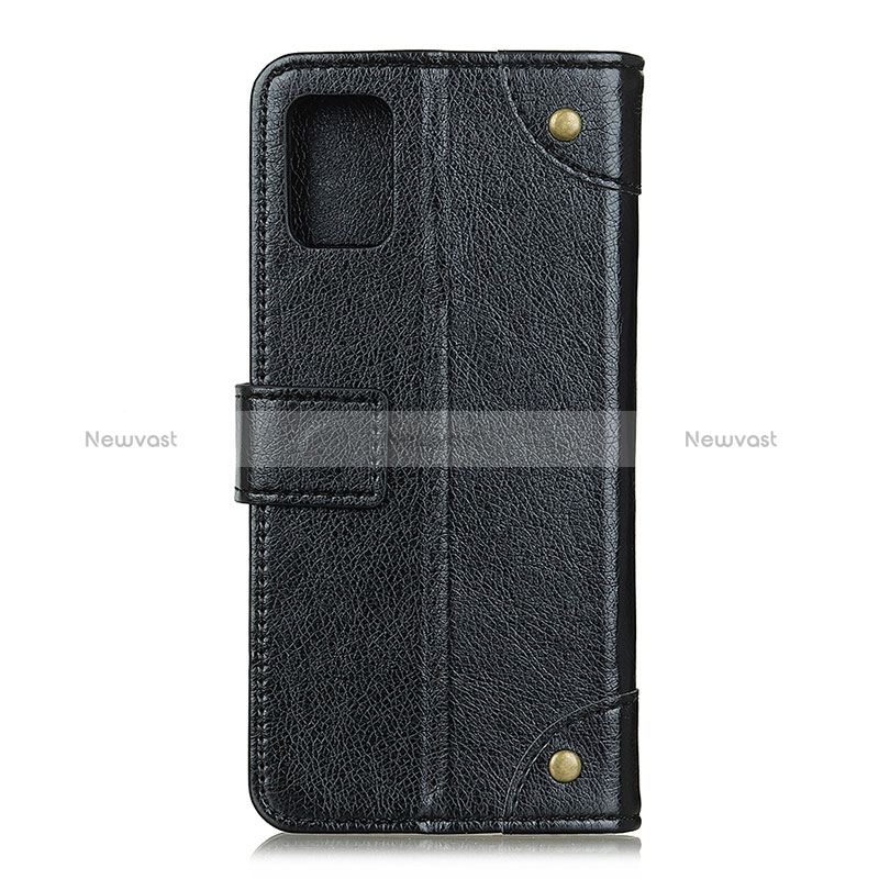 Leather Case Stands Flip Cover Holder K06Z for Xiaomi Redmi Note 11 SE India 4G