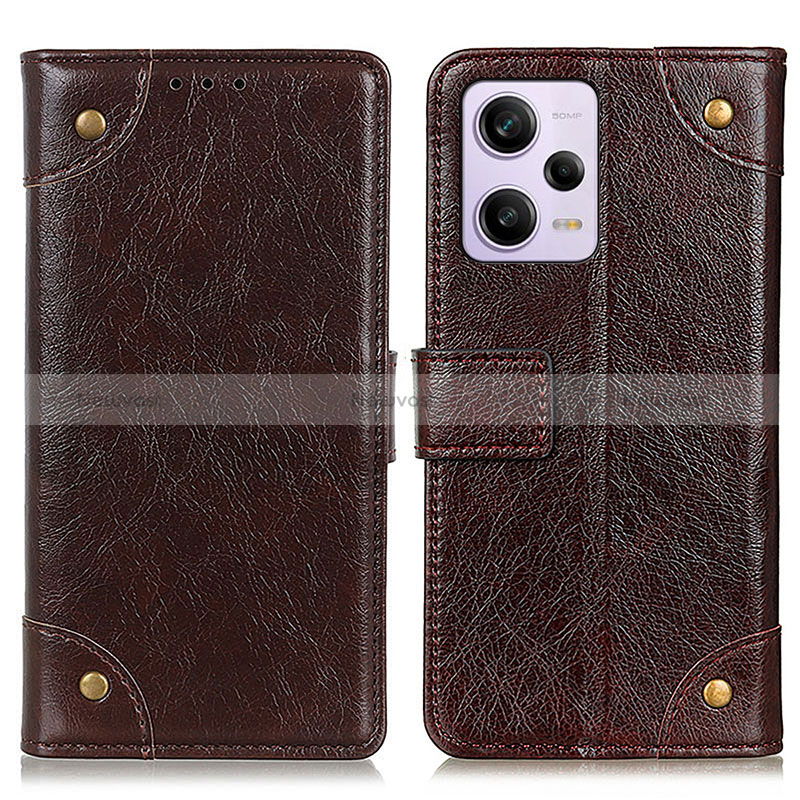 Leather Case Stands Flip Cover Holder K06Z for Xiaomi Redmi Note 12 Explorer