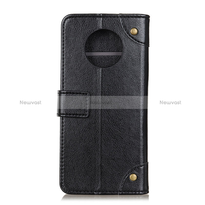 Leather Case Stands Flip Cover Holder K06Z for Xiaomi Redmi Note 9 5G