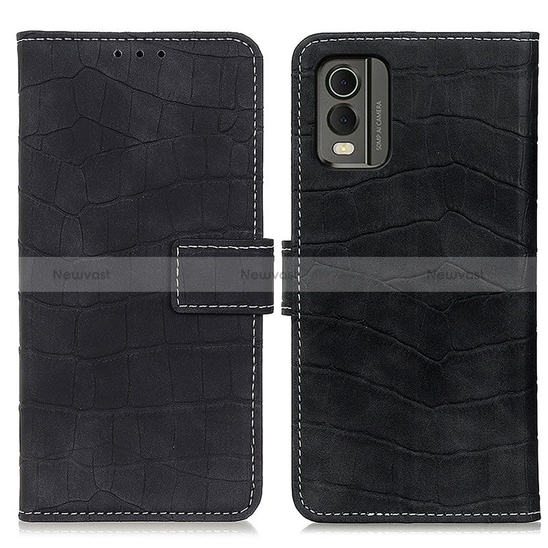 Leather Case Stands Flip Cover Holder K07Z for Nokia C32