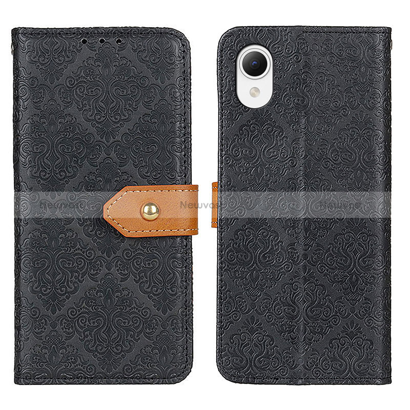 Leather Case Stands Flip Cover Holder K07Z for Samsung Galaxy A23 5G SC-56C