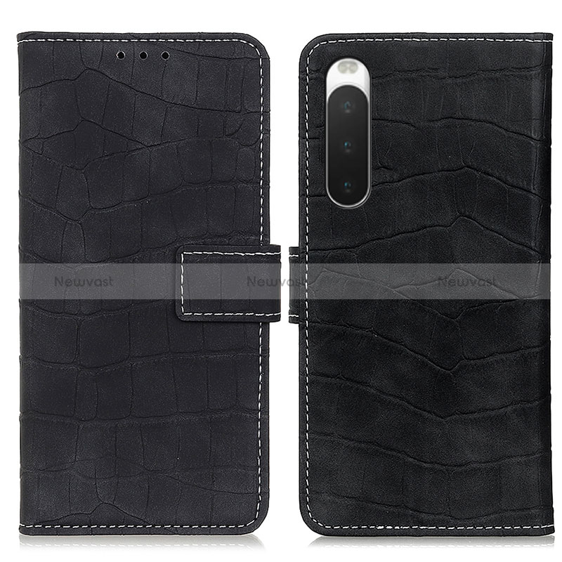 Leather Case Stands Flip Cover Holder K07Z for Sony Xperia 10 IV