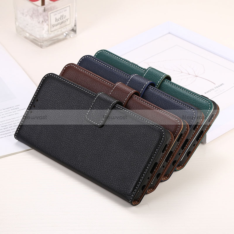 Leather Case Stands Flip Cover Holder K07Z for Vivo iQOO Z6 Pro 5G