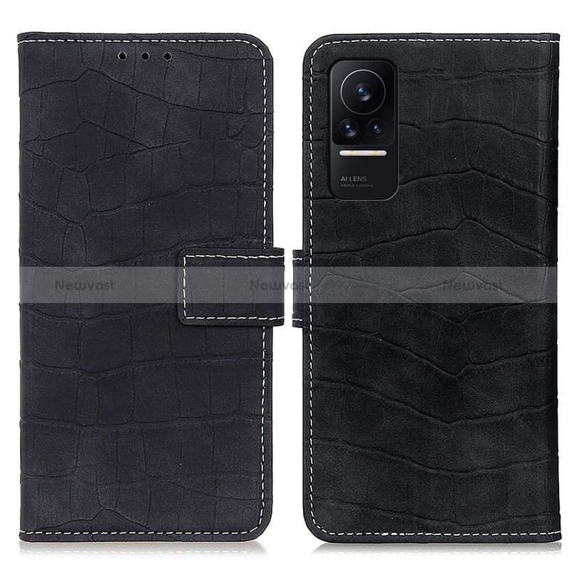 Leather Case Stands Flip Cover Holder K07Z for Xiaomi Civi 1S 5G Black