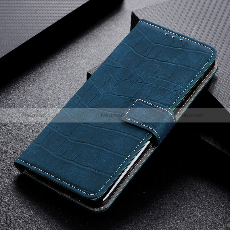 Leather Case Stands Flip Cover Holder K07Z for Xiaomi Poco M5S Green