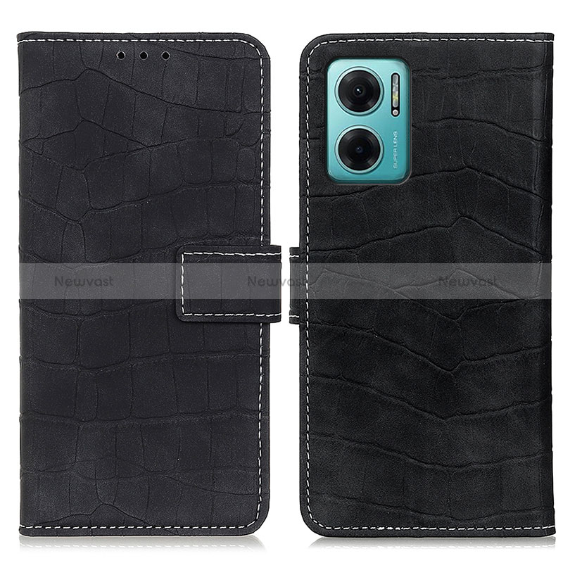 Leather Case Stands Flip Cover Holder K07Z for Xiaomi Redmi 11 Prime 5G