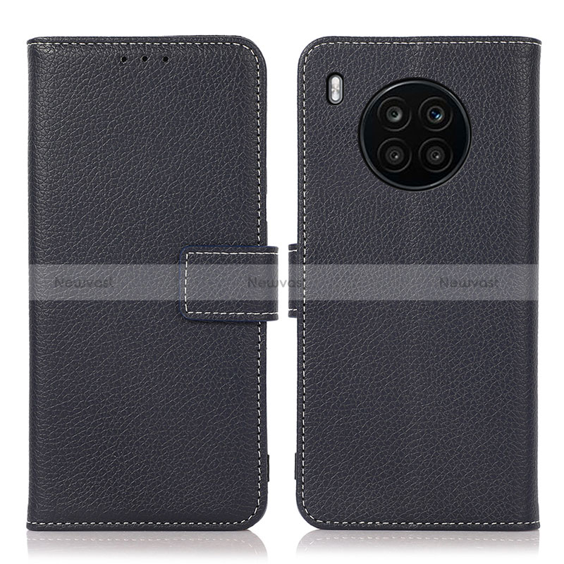 Leather Case Stands Flip Cover Holder K08Z for Huawei Nova 8i