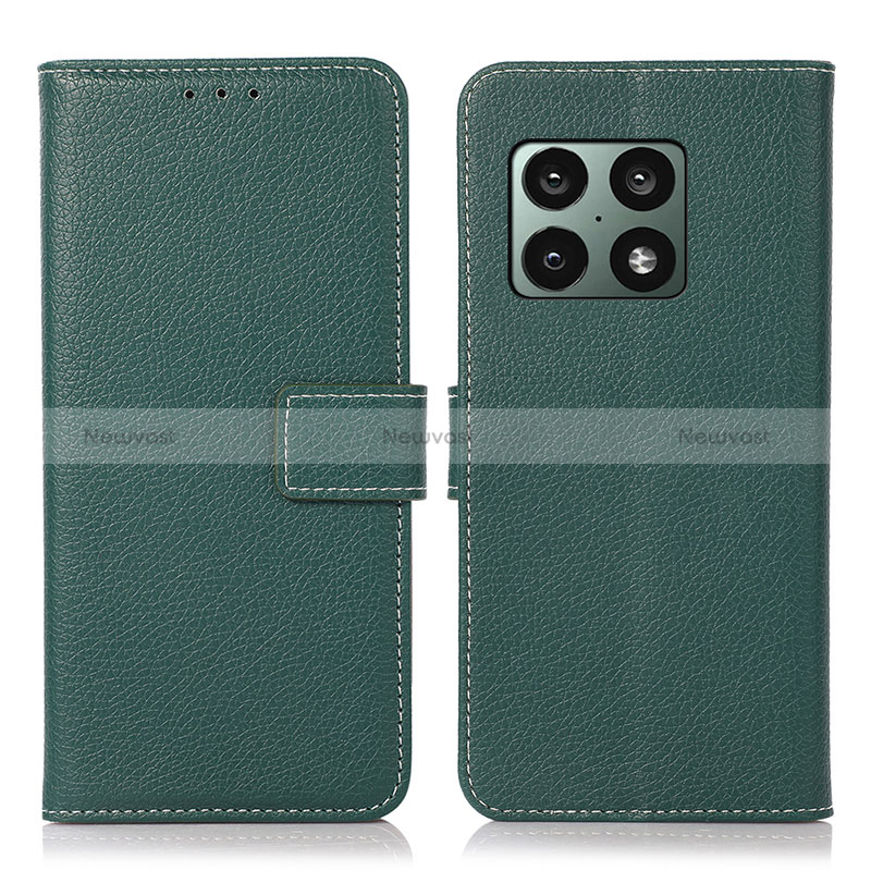 Leather Case Stands Flip Cover Holder K08Z for OnePlus 10 Pro 5G