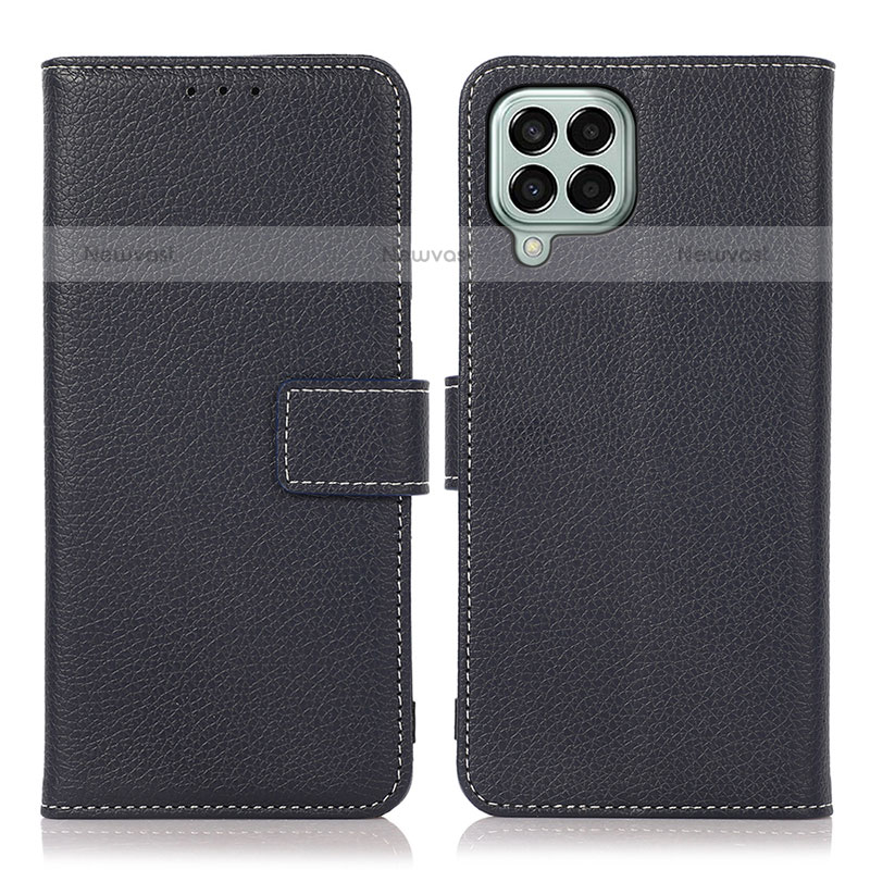 Leather Case Stands Flip Cover Holder K08Z for Samsung Galaxy M33 5G