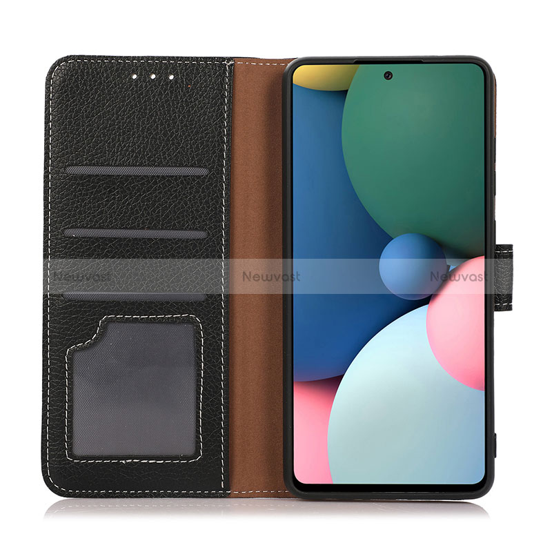 Leather Case Stands Flip Cover Holder K08Z for Sony Xperia 10 III Lite