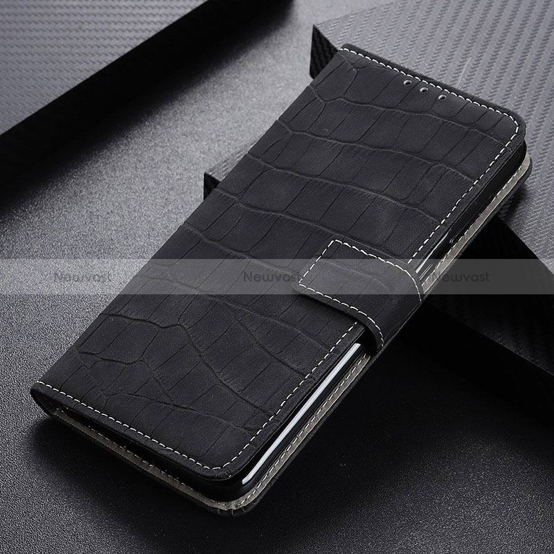 Leather Case Stands Flip Cover Holder K08Z for Xiaomi Mi 11X 5G Black