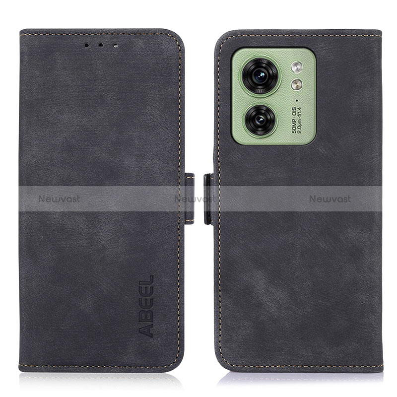 Leather Case Stands Flip Cover Holder K09Z for Motorola Moto Edge (2023) 5G