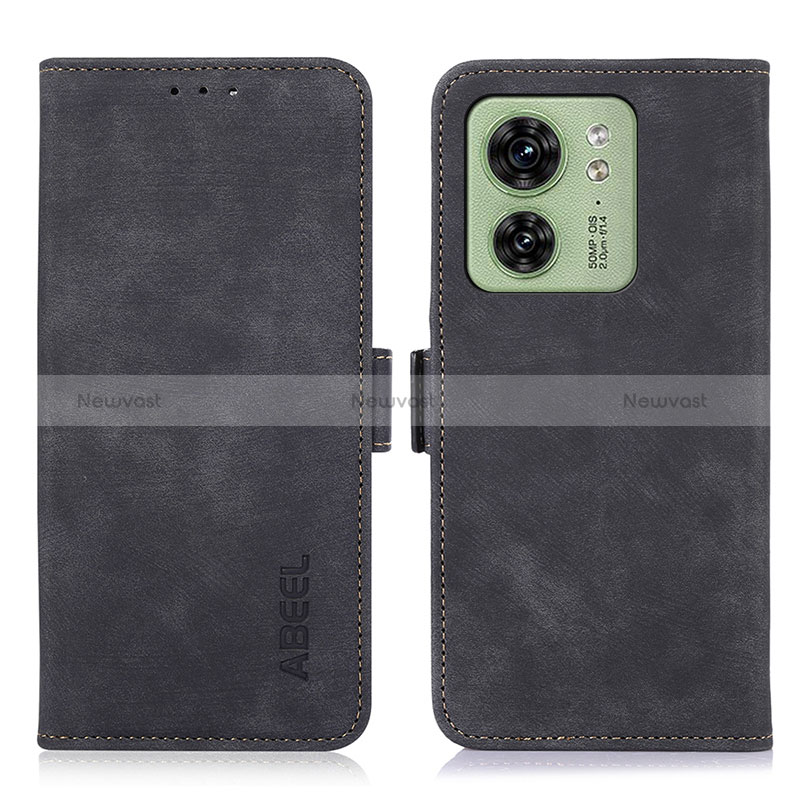 Leather Case Stands Flip Cover Holder K09Z for Motorola Moto Edge 40 5G