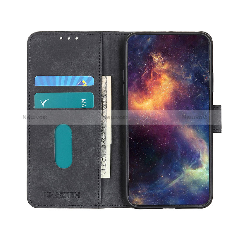 Leather Case Stands Flip Cover Holder K09Z for Oppo A58 5G