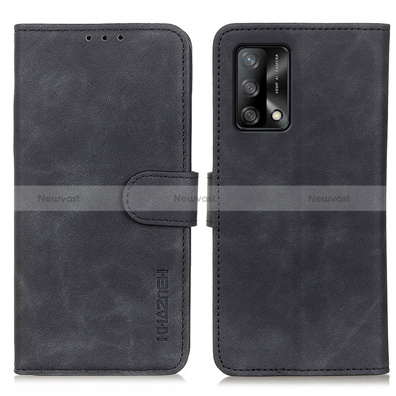 Leather Case Stands Flip Cover Holder K09Z for Oppo Reno6 Lite