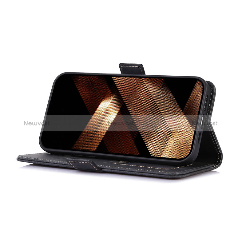 Leather Case Stands Flip Cover Holder K09Z for Sharp Aquos R8s