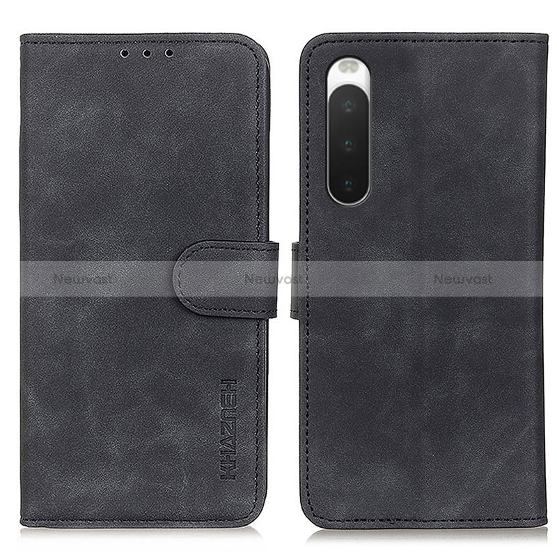 Leather Case Stands Flip Cover Holder K09Z for Sony Xperia 10 V
