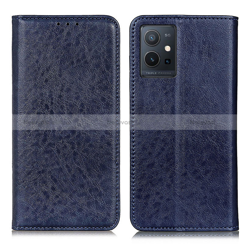 Leather Case Stands Flip Cover Holder K09Z for Vivo Y33e 5G