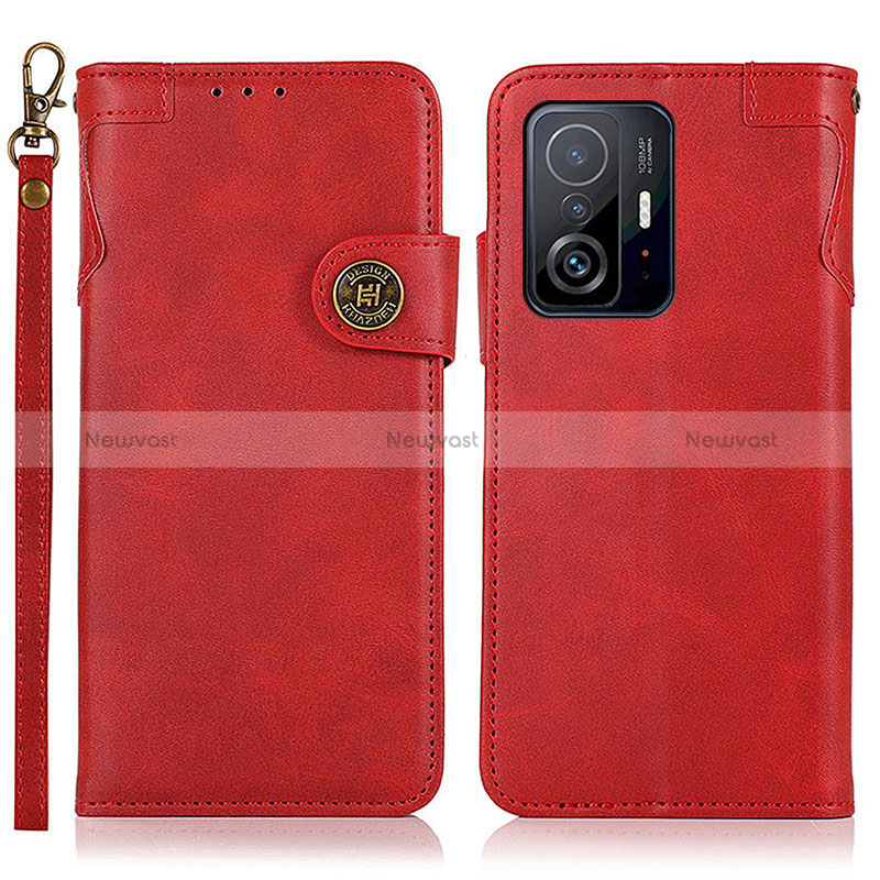 Leather Case Stands Flip Cover Holder K09Z for Xiaomi Mi 11T Pro 5G