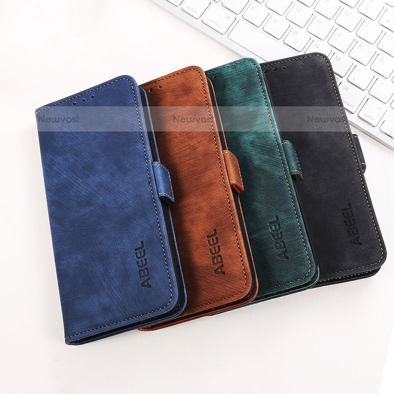 Leather Case Stands Flip Cover Holder K09Z for Xiaomi Poco C65