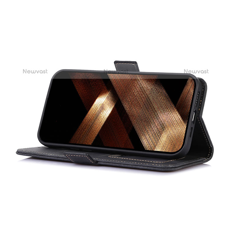 Leather Case Stands Flip Cover Holder K09Z for Xiaomi Poco C65