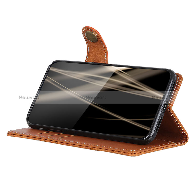 Leather Case Stands Flip Cover Holder K09Z for Xiaomi Redmi 10 4G