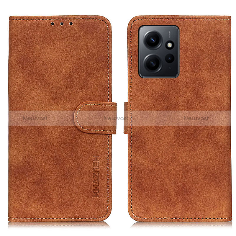 Leather Case Stands Flip Cover Holder K09Z for Xiaomi Redmi Note 12 4G