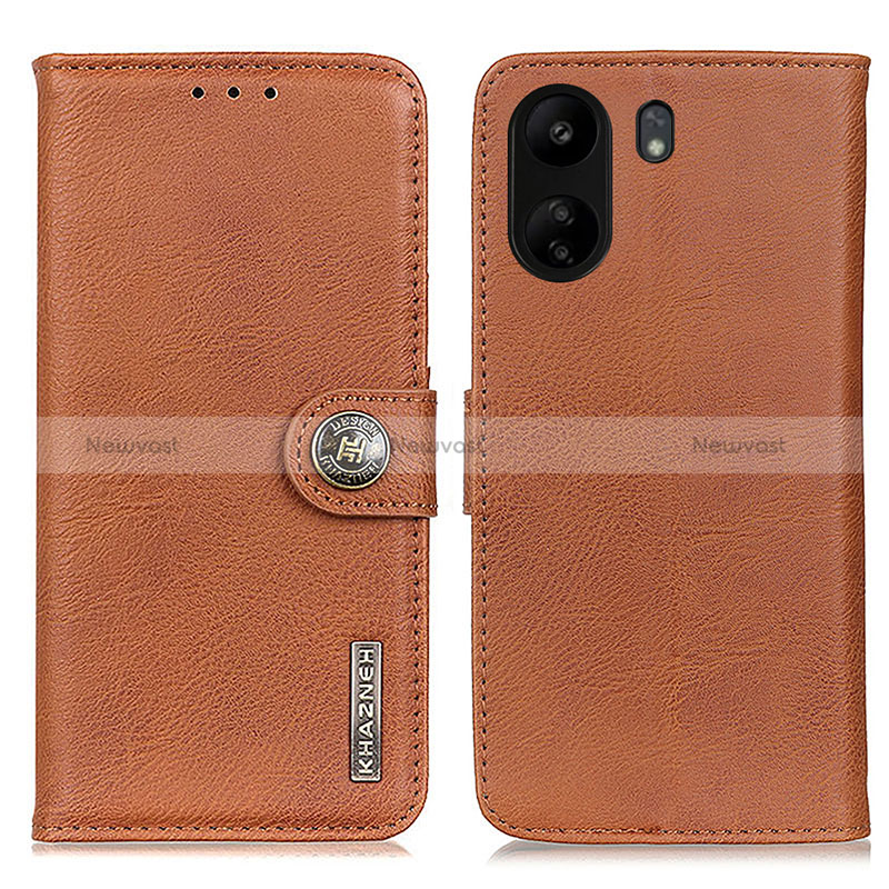 Leather Case Stands Flip Cover Holder KZ2 for Xiaomi Redmi 13C