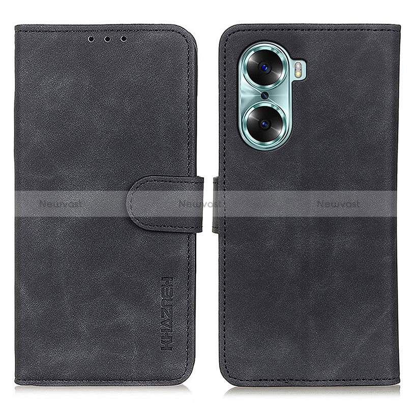 Leather Case Stands Flip Cover Holder KZ3 for Huawei Honor 60 5G